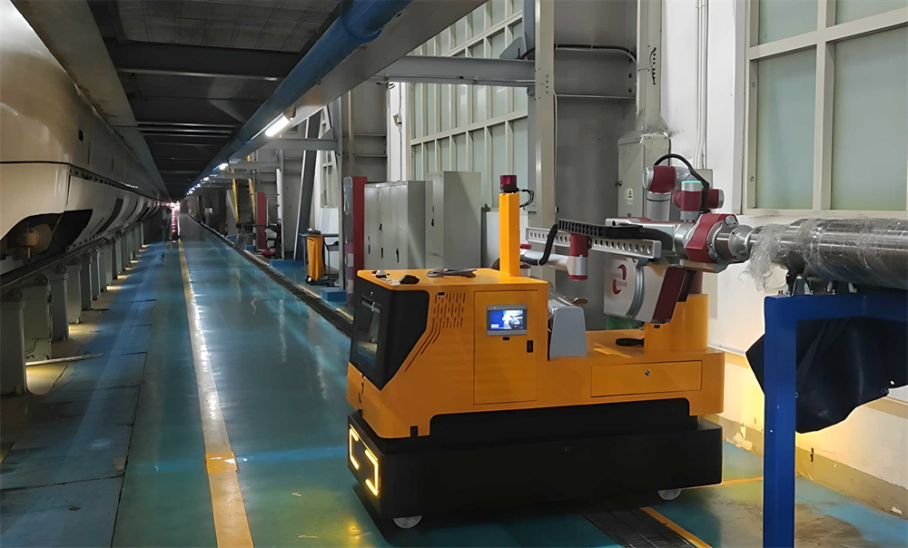 LHZ Mobile Hollow Axle Ultrasonic Detection System