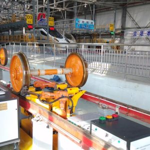 LU Mobile Ultrasonic Inspection System for Mounted Wheel Rim and Wheel Disc