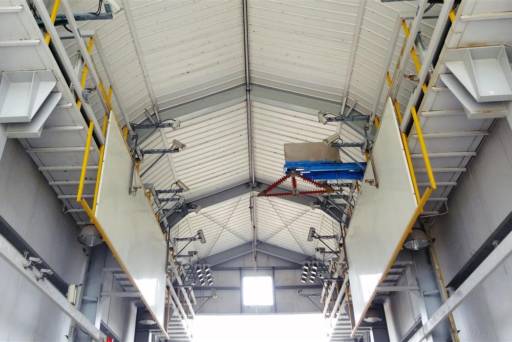 SJ Wayside Inspection System for Pantograph and Roof Condition